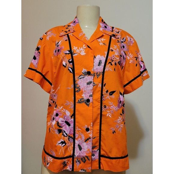 DRIES VAN NOTEN TOP BLAZER 100% COTTON EMBROIDERY JAPAN SHOT SLEEVE SIZE 38 #930